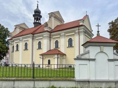 Polonya 'nın Zamosc kentindeki St. Catherine Katolik Kilisesi.