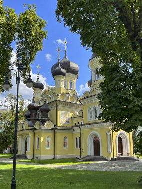 Hrubieszow 'daki Kutsal Bakire Meryem Kilisesi Ortodoks Kilisesi.