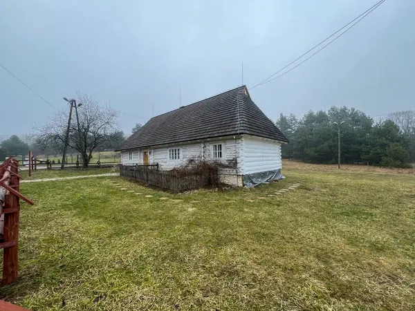 Stock image Kocjan's cottage in Rabsztyn. Antoni Kocjan, a distinguished Polish glider designer, was born here and headed military intelligence during the war.