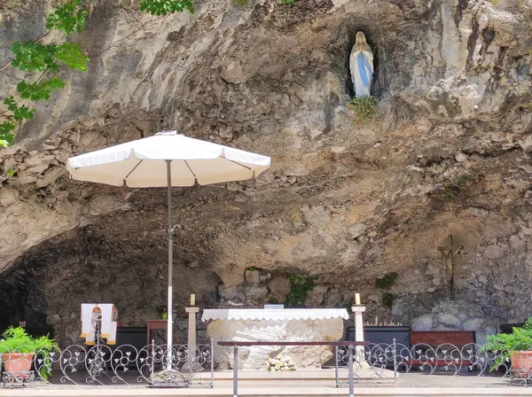 stock image Vepric - Sanctuary of Our Lady of Lourdes, also known as Croatian Lourdes.