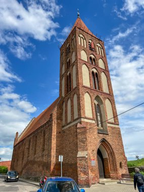 Church of the Holy Spirit in Chelmno, Poland - a former hospital church, built in 1280 -1290. clipart