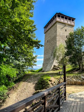 Polonya, Muszyna 'daki şatonun kalıntıları.
