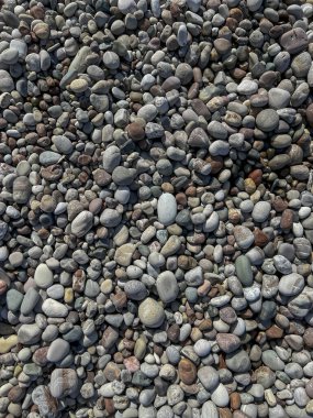 Surrounding stones lying on a rocky beach as a background. clipart