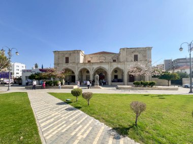 Larnaca, Cyprus, October 17, 2024: St Joseph Catholic Church Larnaca. clipart