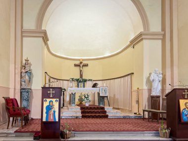 Larnaca, Kıbrıs, 17 Ekim 2024: St. Joseph Katolik Kilisesi Larnaca.