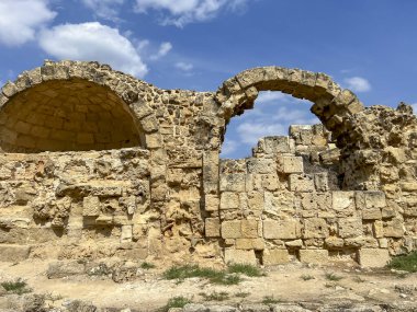 Salamina - Kıbrıs 'ta bulunan antik bir şehir ve liman. Şu anda adanın Türk kesiminde, Famagusta yakınlarında. Eski mozaik parçalarıyla harabeler.