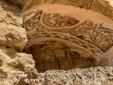  Salamina - Kıbrıs 'ta bulunan antik bir şehir ve liman. Şu anda adanın Türk kesiminde, Famagusta yakınlarında. Eski mozaik parçalarıyla harabeler.
