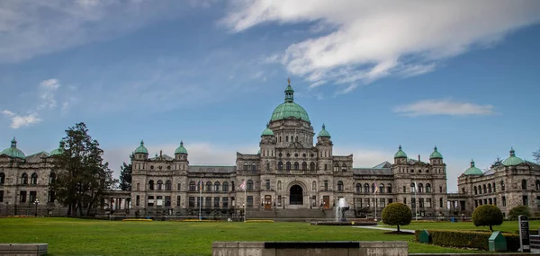 Edificio Del Parlamento Columbia Británica Victoria — Foto de Stock