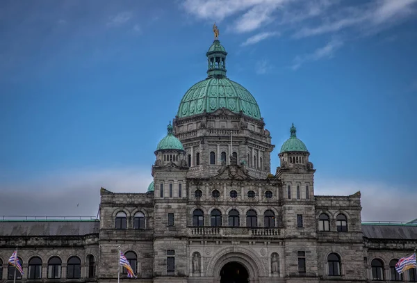 Edificio Del Parlamento Della Columbia Britannica Victoria — Foto Stock