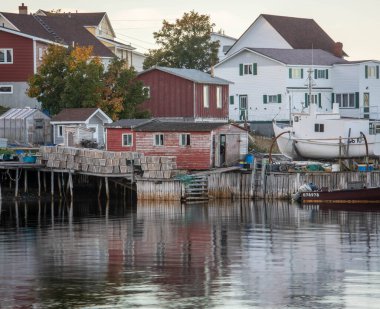 fishing village on the coast of Twillingate Newfoundland