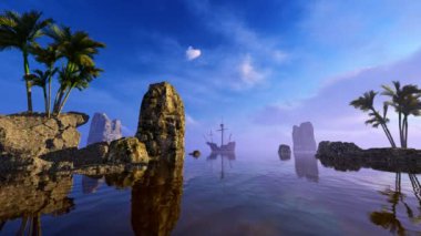 Taş Ada 'nın Gemi ve Körfezi