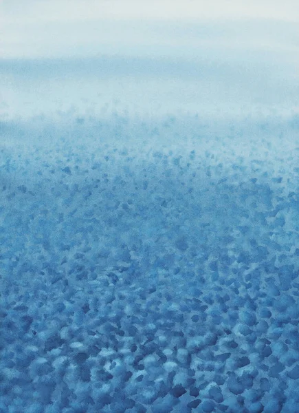 Υποβρύχια Μπλε Ζωγραφική Πέτρες Ακουαρέλα Φόντο Περίληψη Εικονογράφησης — Φωτογραφία Αρχείου