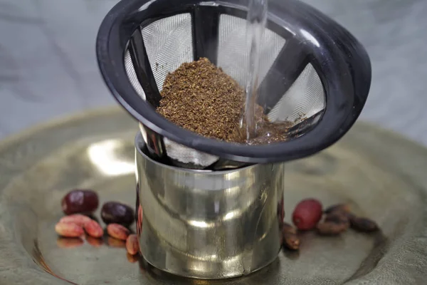 Homemade Coffee Cornel Cherries — Stock Photo, Image