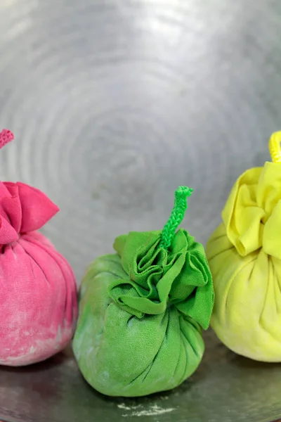 Chalk Throw Bags Only Holi Festival — 스톡 사진