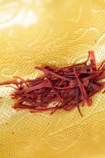 Precious Saffron Threads Valuable Environment — Stock fotografie