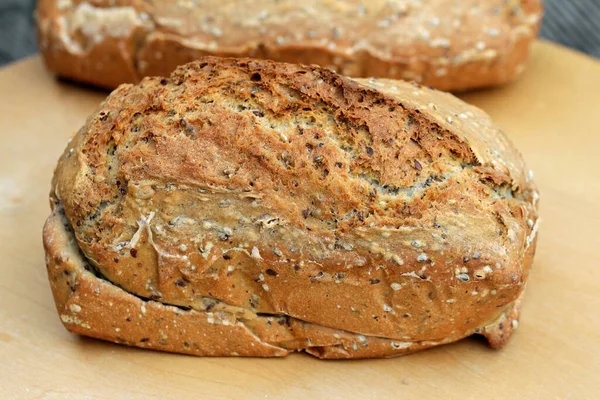 Şaretli Ekmek Yapımı Taze — Stok fotoğraf