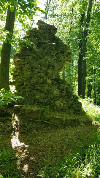 stock image Historischer heestener grenzturm auf dem ziegenberg