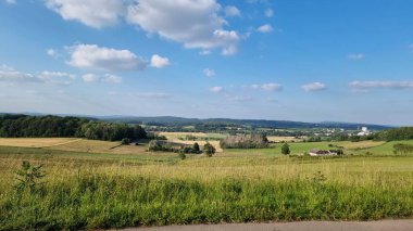 HornBad Meinberg yakınlarındaki tarlaların görüntüsü