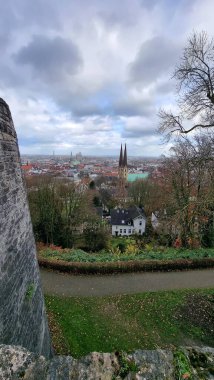 view from Johannisberg in Bielefeld clipart