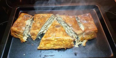 Kudüs enginarlı frittata.