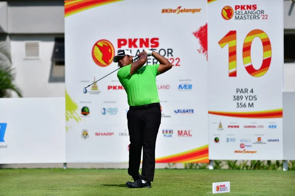 Petaling Jaya Nov Malezyalı Amir Nazrin Kelab Golf Seri Selangor — Stok fotoğraf