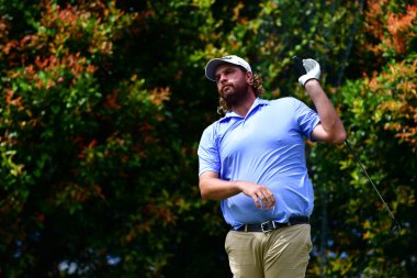 PETALING JAYA, NOV 25: Avustralya 'dan Jack Murdoch, Kelab Golf Seri Selangor' da PKNS Selangor Masters 'ın 22. Petling Jaya, Malezya 25 Kasım 2022.