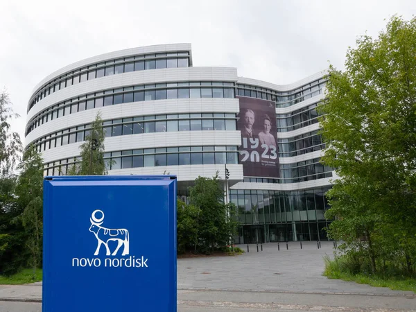 Corporate Headquarters Novo Nordisk Pharmaceutical Company Headquartered Denmark Copenhagen Denmark Stock Image
