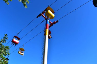 Des Moines, Iowa, ABD - 12 Ağustos 2023: Iowa Eyalet Fuarı