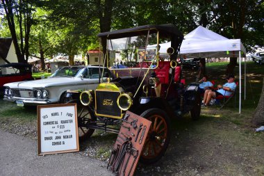 Des Moines, Iowa, ABD - 07 Ağustos 2024: Iowa Eyalet Fuarı 2024