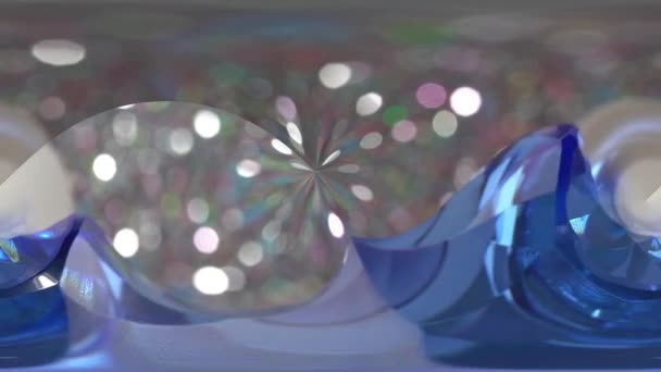 Halfedelsteen Het Een Microkristallijne Variëteit Van Kwarts Prachtige Lagen Geven — Stockvideo