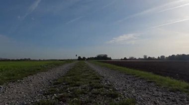 Sonbaharda toplanan tarlalar