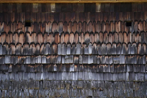 Bir Sürü Odun Taşla Dolu Çiftlik Evi — Stok fotoğraf