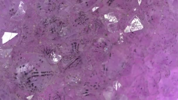 Kuvars Kristalli Değerli Taş Olarak Adlandırılır — Stok video