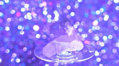 Bokeh ışıkları ile soyut arkaplan