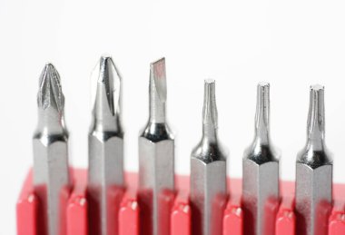 Onarım ve bakım için farklı araçlar.