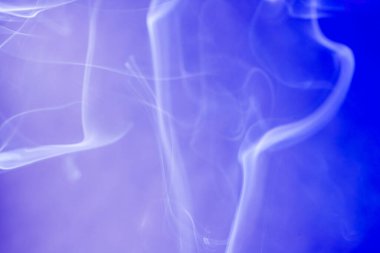 Mavi dumanın soyut arkaplanı