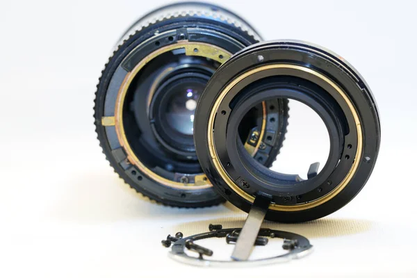 Disassemble Lens Photography Its Component Parts — Stockfoto
