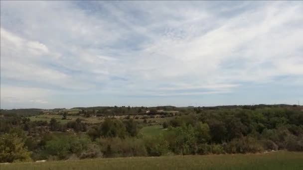 Pays Portugais Dans Algarve Surplombant Alantejo — Video