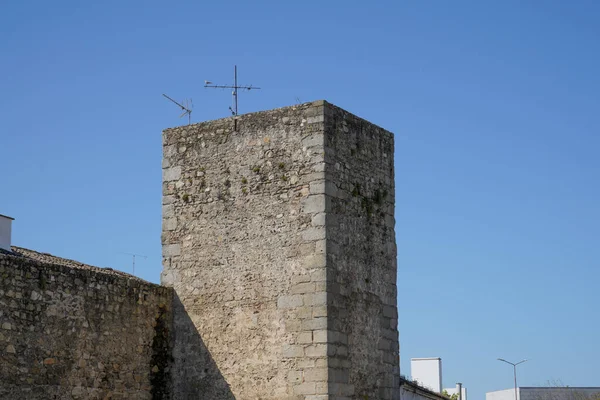 Акведуки Португалії Стародавні Водопровідні Труби Нагадують Кам Яні Мости — стокове фото