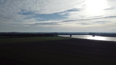 Tuna 'da kışın tarlalar