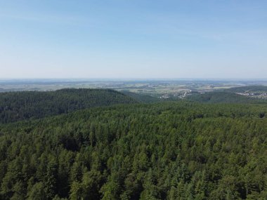 Dağların güzel manzarası 