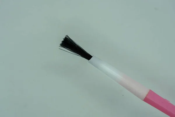 Paint Brush Isolated White Background Close — Fotografia de Stock