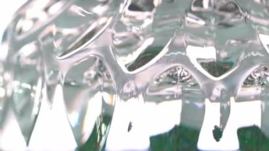 Bokeh video arkaplanı, Güzel 4K hisse senedi özeti, odaklanmış