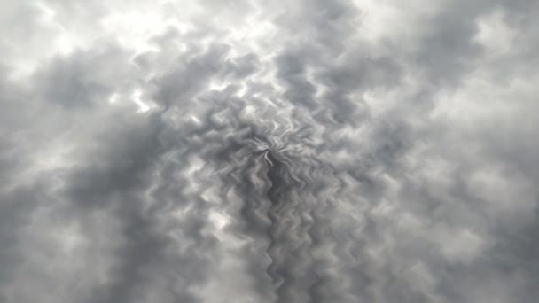 Nubes Vídeo Disparado Distorsionado Editado Artísticamente — Vídeos de Stock