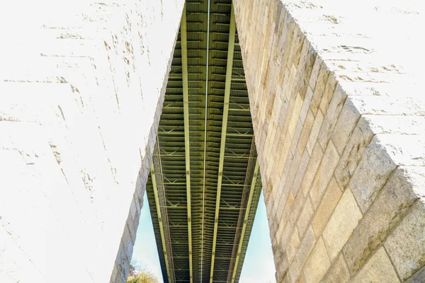 Pont Pour Autoroute Sur Danube Sinzing Près Ratisbonne — Photo