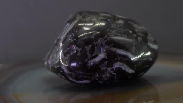 Ágata Geoda Ágata Término Utilizado Uniformemente Geología Mineralogía — Vídeos de Stock