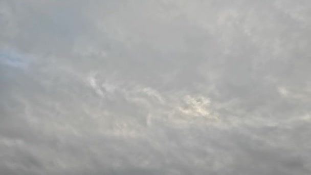 Cielo Molto Nuvoloso Time Lapse — Video Stock