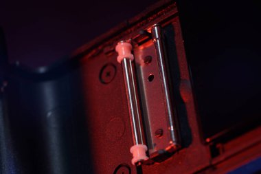 Eski analog kameralardan fotoğraf lensleri