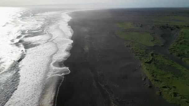 Bovenaanzicht Luchtfoto Van Vliegende Drone Van Verbazingwekkend Uitzicht Natuur Van — Stockvideo