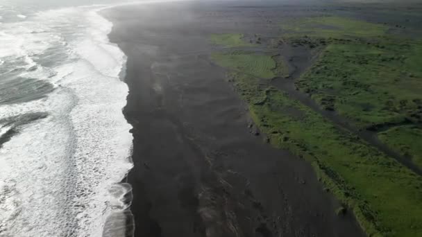 Bovenaanzicht Luchtfoto Van Vliegende Drone Van Verbazingwekkende Natuur Uitzicht Van — Stockvideo
